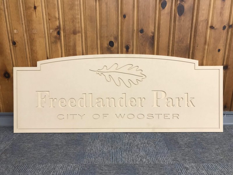 cnc routing small components precise designs wooster ohio