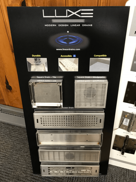sample mount display rack product displays showcase products